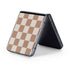 Neutral Checkered Galaxy Z Flip5 5G Skin