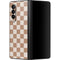 Neutral Checkered Galaxy Z Fold3 5G Skin