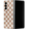 Neutral Checkered Galaxy Z Fold4 5G Skin