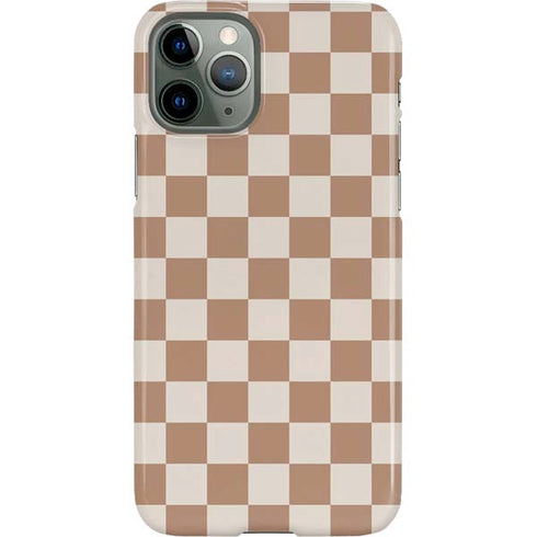 Neutral Checkered iPhone 11 Pro Lite Case
