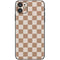 Neutral Checkered iPhone 11 Skin