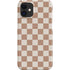 Neutral Checkered iPhone 12 Mini Lite Case