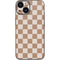 Neutral Checkered iPhone 13 Mini Skin