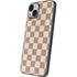 Neutral Checkered iPhone 14 Plus Skin