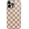 Neutral Checkered iPhone 15 Pro Skin