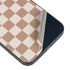 Neutral Checkered iPhone 14 Skin