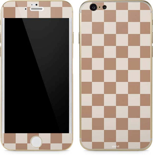 Neutral Checkered iPhone 6/6s Skin