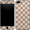 Neutral Checkered iPhone 7 Plus Skin