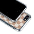 Neutral Checkered iPhone SE (2nd & 3rd Gen) Clear Case