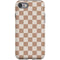 Neutral Checkered iPhone SE (2nd & 3rd Gen) Pro Case