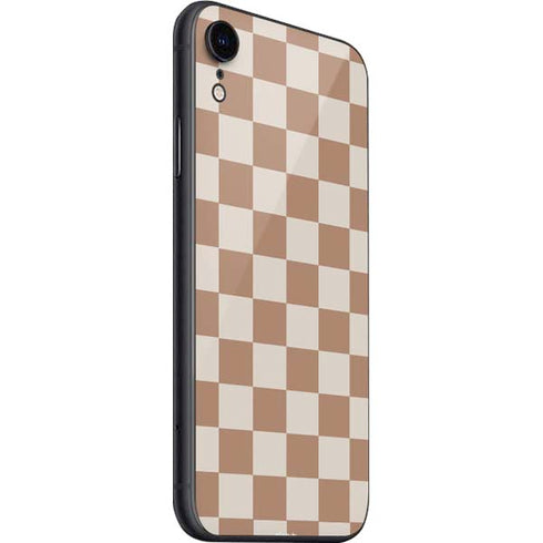Neutral Checkered iPhone SE (2nd & 3rd Gen) Skin