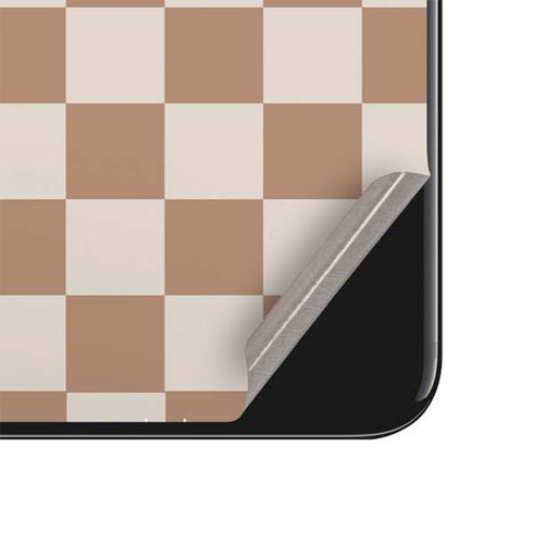 Neutral Checkered iPhone SE (2nd & 3rd Gen) Skin