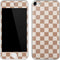 Neutral Checkered Apple iPod Skin