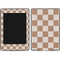 Neutral Checkered Amazon Kindle Skin