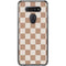 Neutral Checkered LG K51/Q51 Clear Case