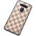 Neutral Checkered LG K51/Q51 Clear Case