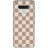Neutral Checkered LG Stylo 6 Clear Case