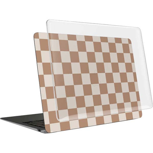 Neutral Checkered MacBook Air 13in M1 (2021) Case plus Skin