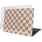 Neutral Checkered MacBook Pro 13in (2020) Case plus Skin