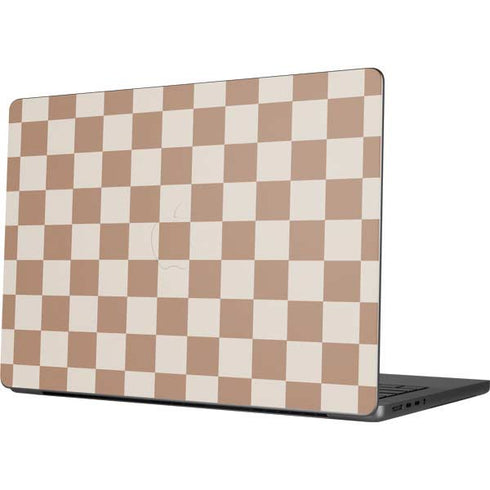 Neutral Checkered MacBook Pro 14in (2021-24) Skin
