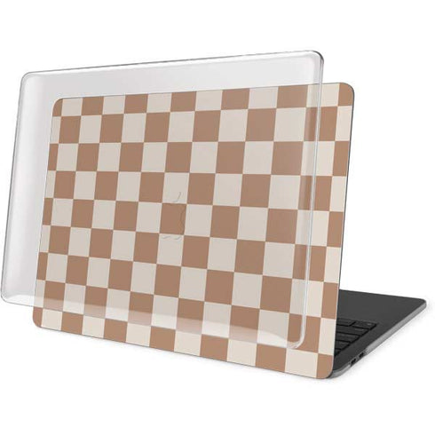 Neutral Checkered MacBook Pro 16in (2019-20) Case plus Skin