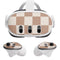 Neutral Checkered Meta Quest 3 Skin