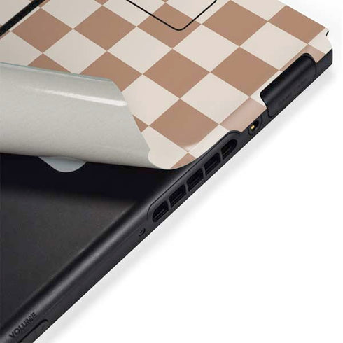 Neutral Checkered Nintendo Switch Bundle Skin