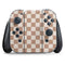 Neutral Checkered Nintendo Switch (2017-2021) Joy-Con Controller Skin