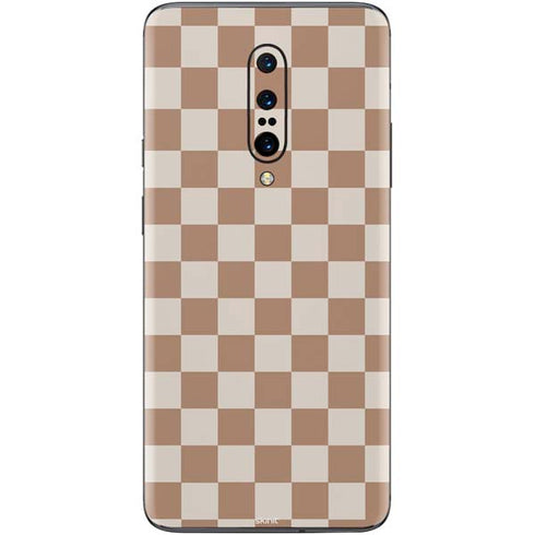 Neutral Checkered OnePlus 7 Pro Skin