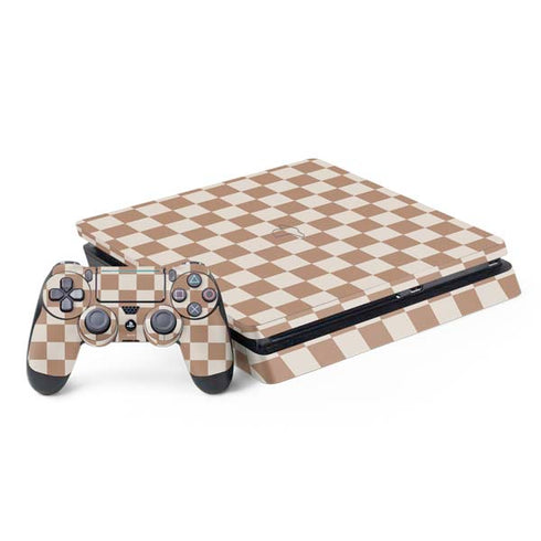 Neutral Checkered PS4 Slim Bundle Skin