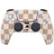 Neutral Checkered PS5 Controller Skin
