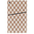 Neutral Checkered PS5 Slim Disk Console Skin