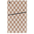 Neutral Checkered PS5 Slim Digital Edition Console Skin
