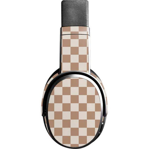 Neutral Checkered Skullcandy Crusher Wireless Skin