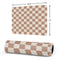 Neutral Checkered Gaming Mouse Pad