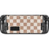 Neutral Checkered Steam Deck Handheld Gaming Computer Skin