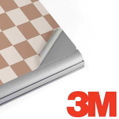 Neutral Checkered Surface Book 2 13.5in Skin