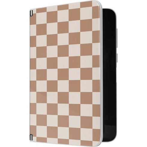 Neutral Checkered Surface Duo Skin