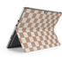 Neutral Checkered Surface Pro 8 Skin