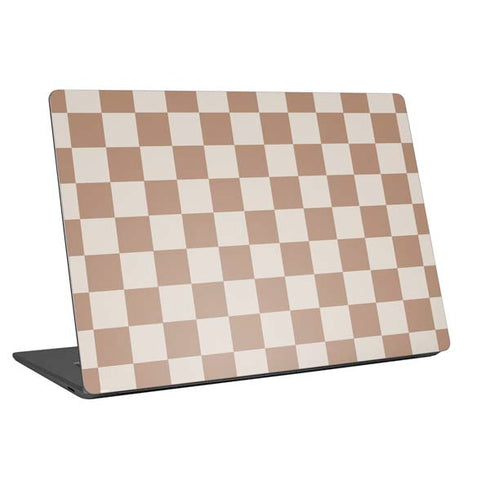 Neutral Checkered Universal Laptop 11in (8.8 x 6.2in) Skin