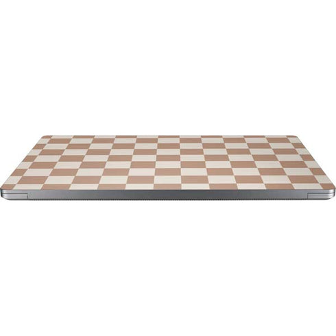 Neutral Checkered Universal Laptop 16.6in (13.4 x 9.7in) Skin