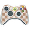 Neutral Checkered Xbox 360 Wireless Controller Skin