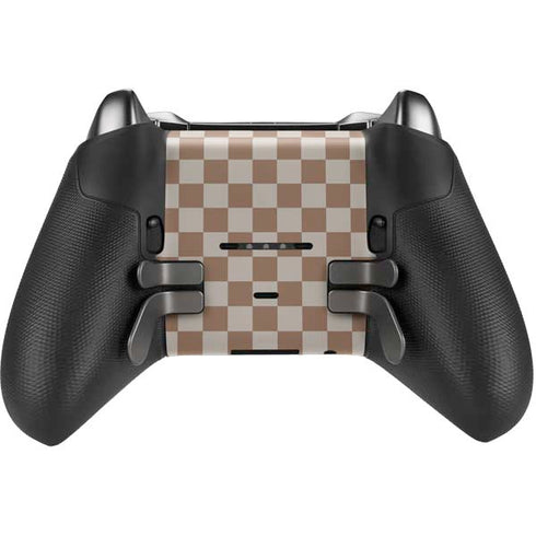 Neutral Checkered Xbox Elite Wireless Controller Series 2 Skin