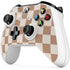 Neutral Checkered Xbox One S Controller Skin