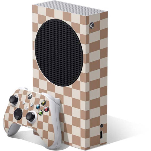 Neutral Checkered Xbox Series S Skins