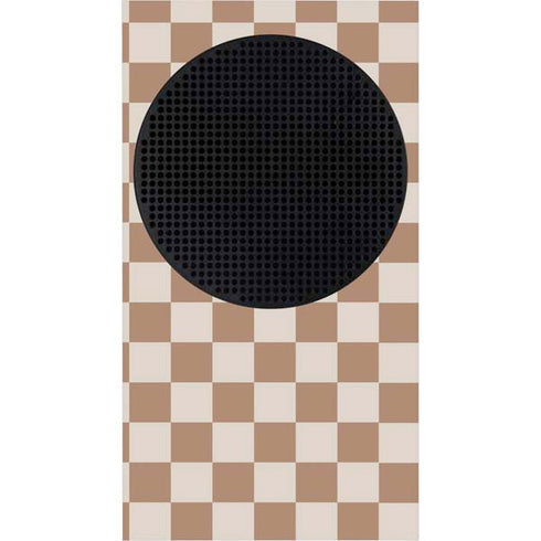 Neutral Checkered Xbox Series S Bundle Skin