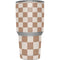 Neutral Checkered Yeti 30oz Rambler Tumbler Skin