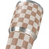 Neutral Checkered Yeti 30oz Rambler Tumbler Skin