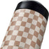 Neutral Checkered Yeti Colster Can Insulator Skin