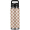 Neutral Checkered YETI Rambler 26oz Bottle Skin